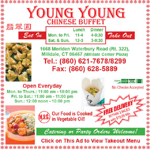 Young Young chinese Buffet Southington CT  06489